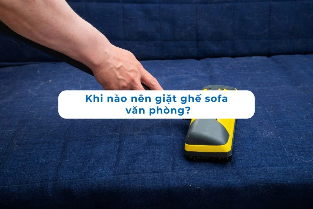 Khi nào nên giặt ghế sofa văn phòng