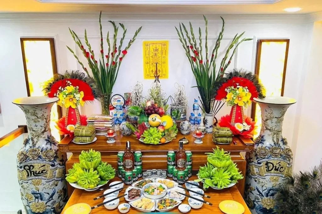 Lưu ý khi vệ sinh bàn thờ gia tiên