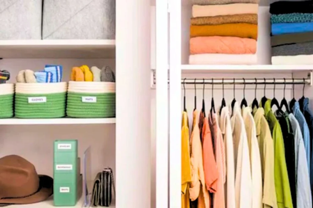 Sắp xếp đồ đạc theo trình tự rõ ràng