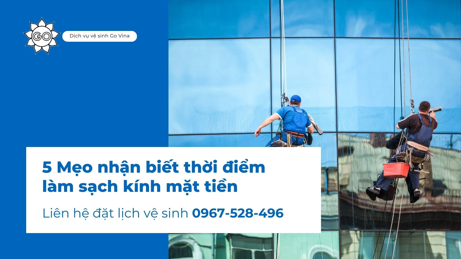 5 dấu hiệu cho thấy kính mặt tiền cần vệ sinh ngay