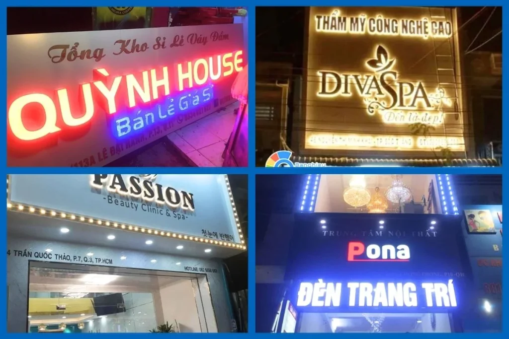 Vệ sinh biển hiệu đèn LED khi còn nguồn điện có thể gây chập cháy, hư hỏng hệ thống chiếu sáng.